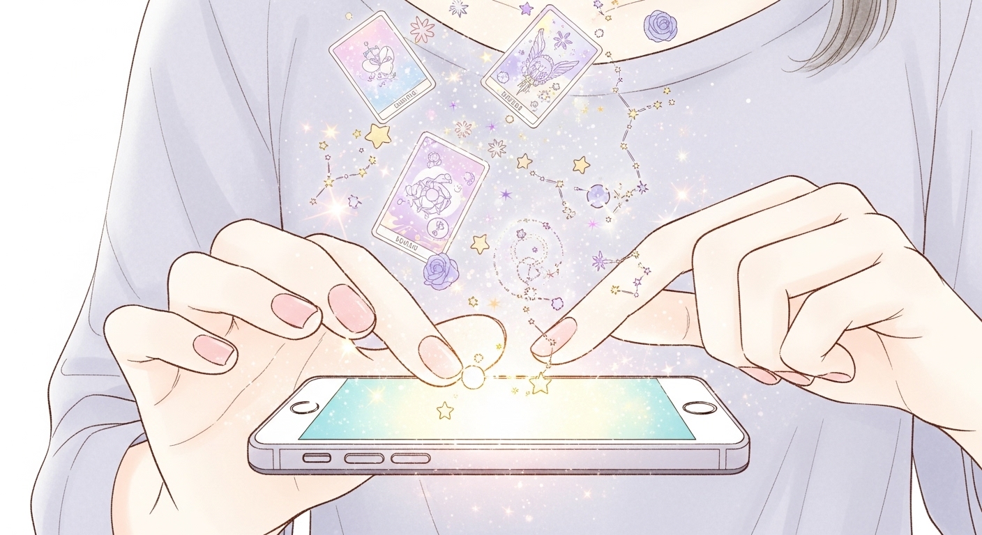 占いアプリって当たる？選び方を解説