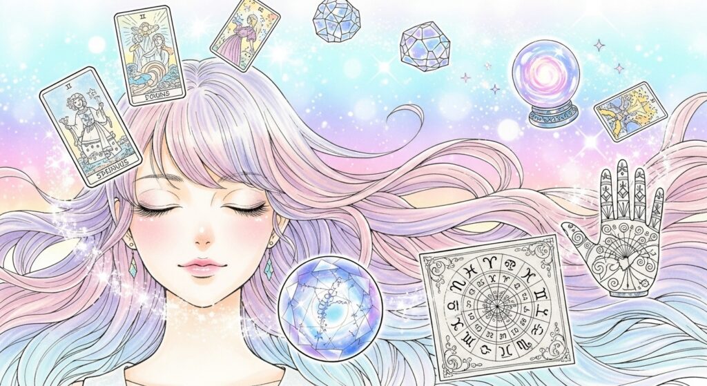 【占い種類ガイド】タロット・占星術・四柱推命…悩み別あなたに合う占術は？