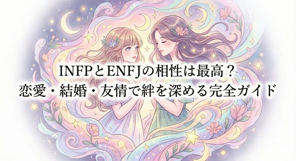 INFPとENFJの相性は最高?恋愛・結婚・友情で絆を深める完全ガイド