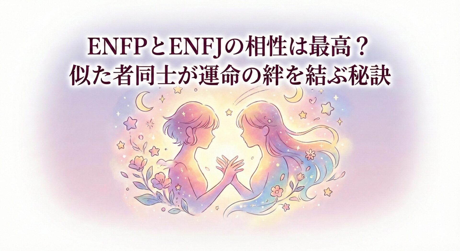 ENFPとENFJの相性は最高?似た者同士が運命の絆を結ぶ秘訣