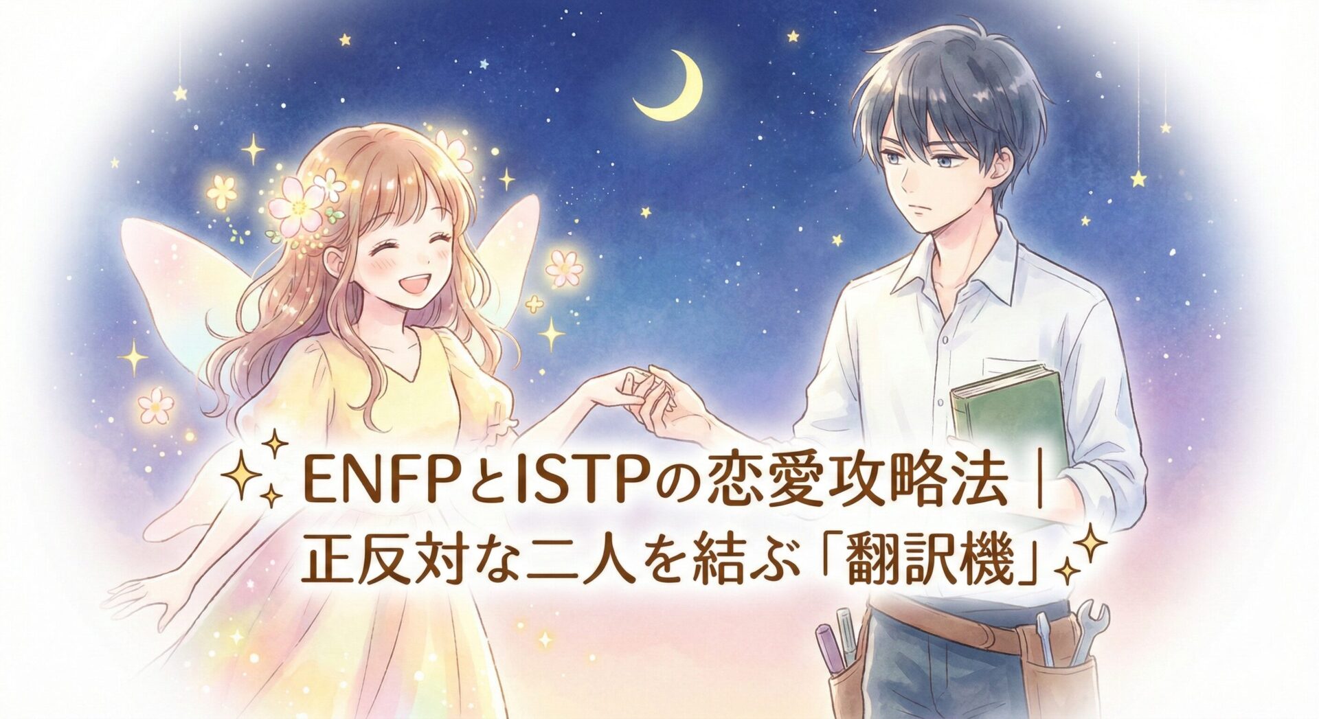 【ENFP×ISTP】相性は最悪?最高?クールな彼(巨匠)と情熱的な私(広報運動家)が結ばれるための恋愛攻略法