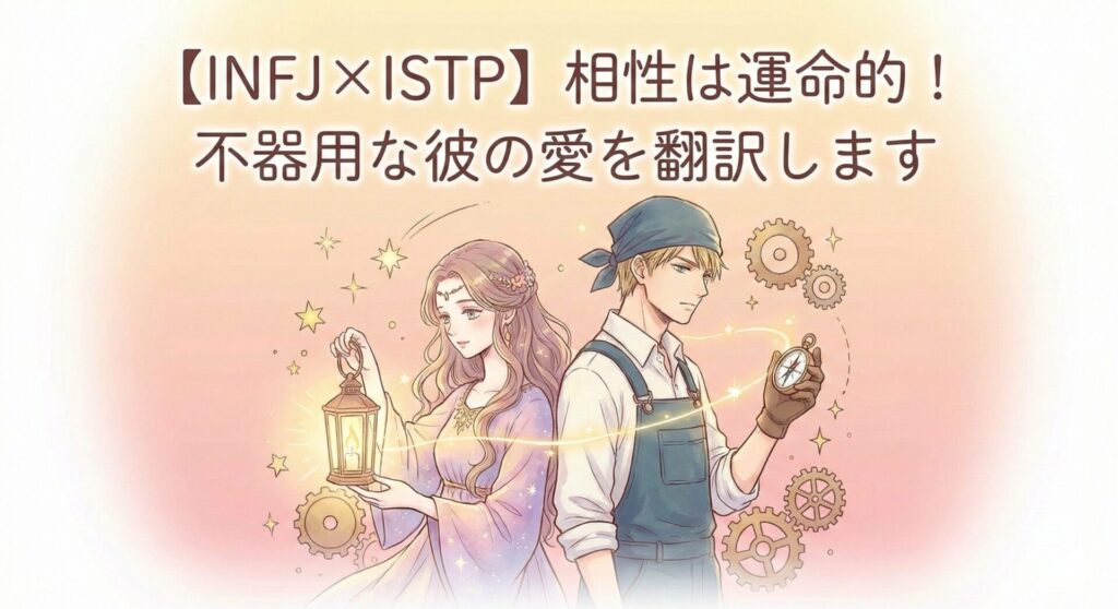【INFJ×ISTP】相性は「ミステリアスな化学反応」?惹かれ合う理由とすれ違い解決ガイド