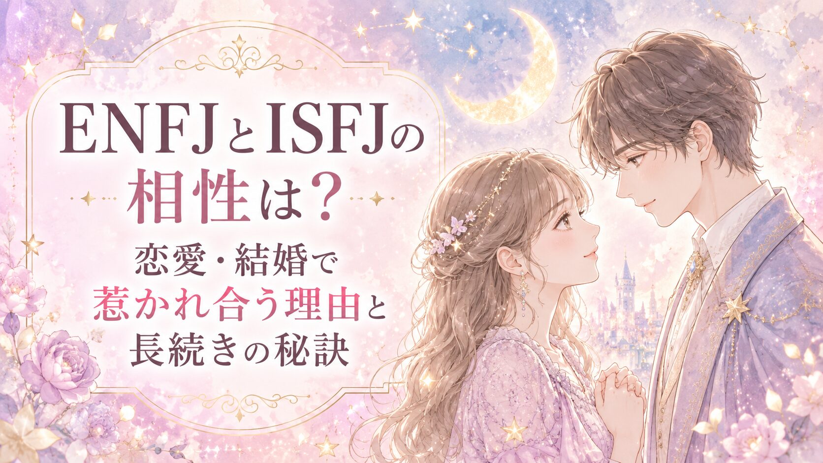ENFJとISFJの相性は?恋愛・結婚で惹かれ合う理由と長続きの秘訣